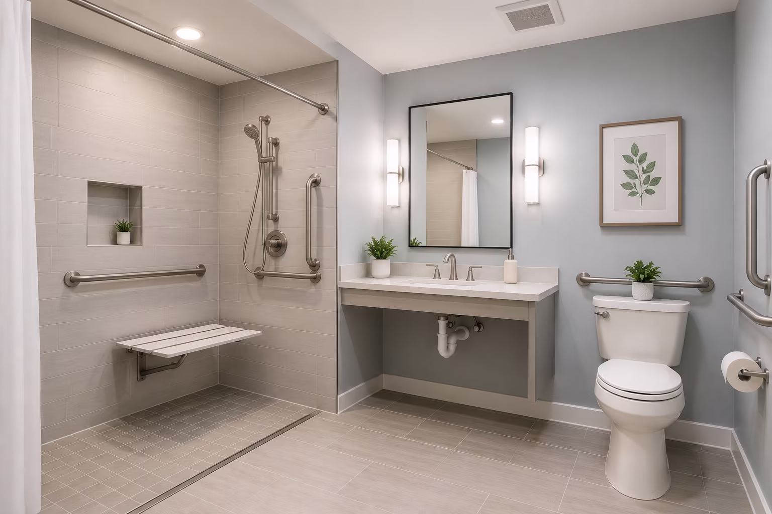 Wheelchair Accessible Bathroom Remodeling Ideas