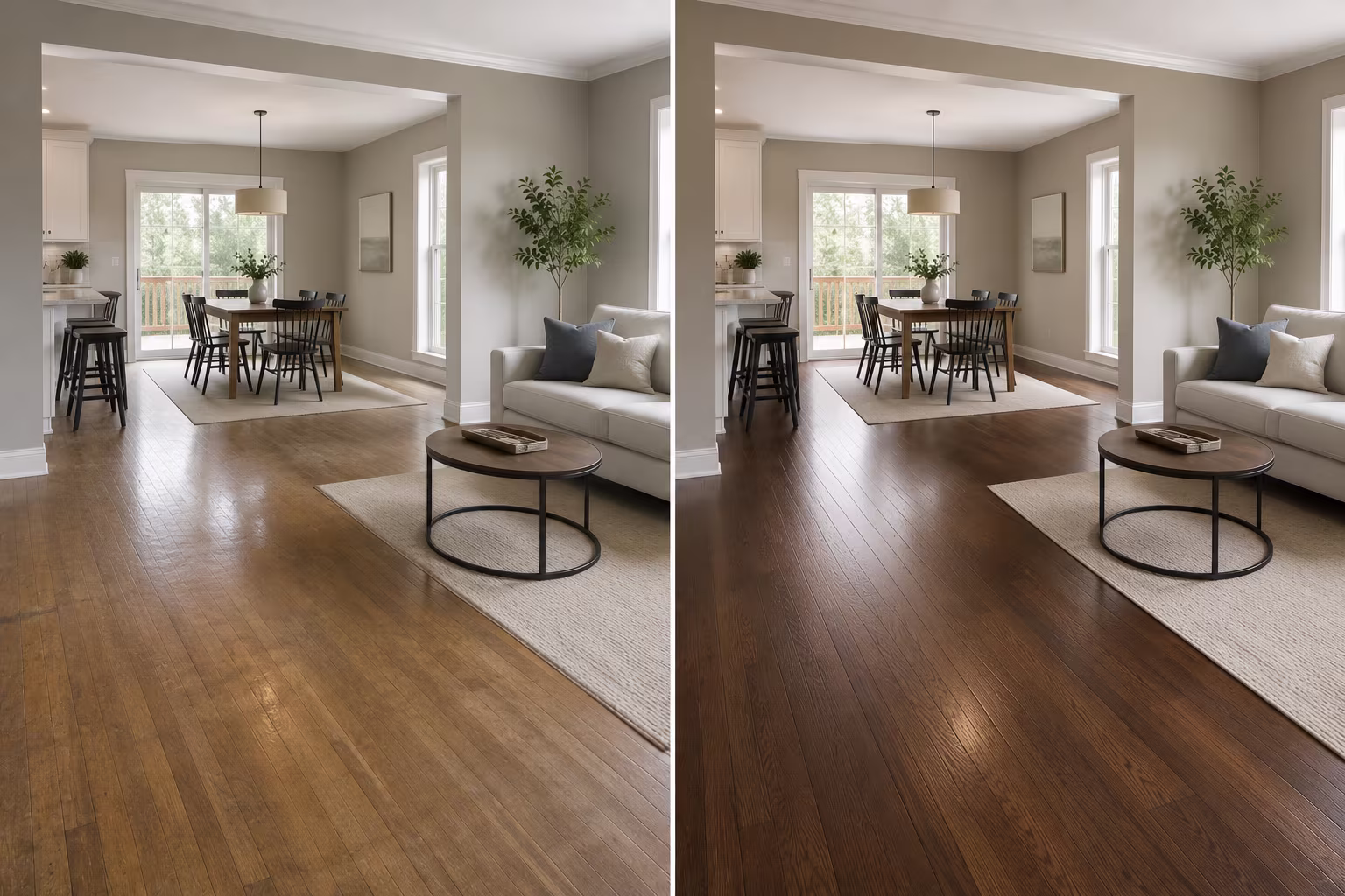 Main Floor Hardwood Flooring Upgrade